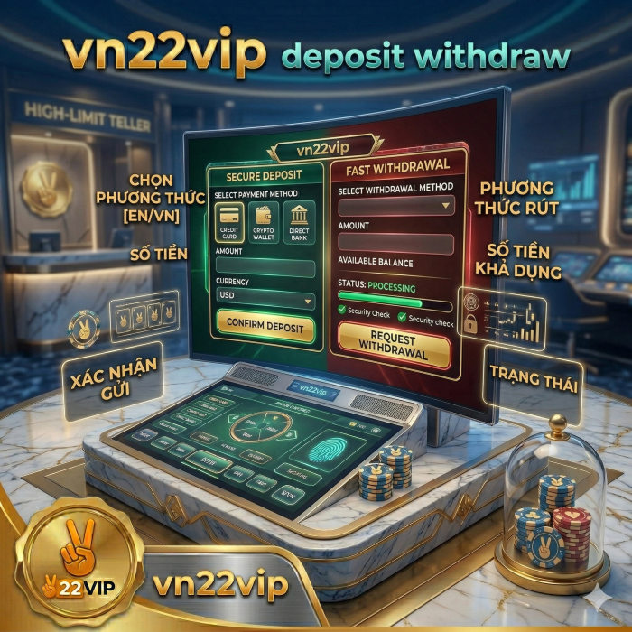 Hệ thống 22vip nạp rút có thực sự nhanh không?