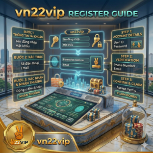 Hướng dẫn 22vip đăng ký nhanh chóng cho người mới